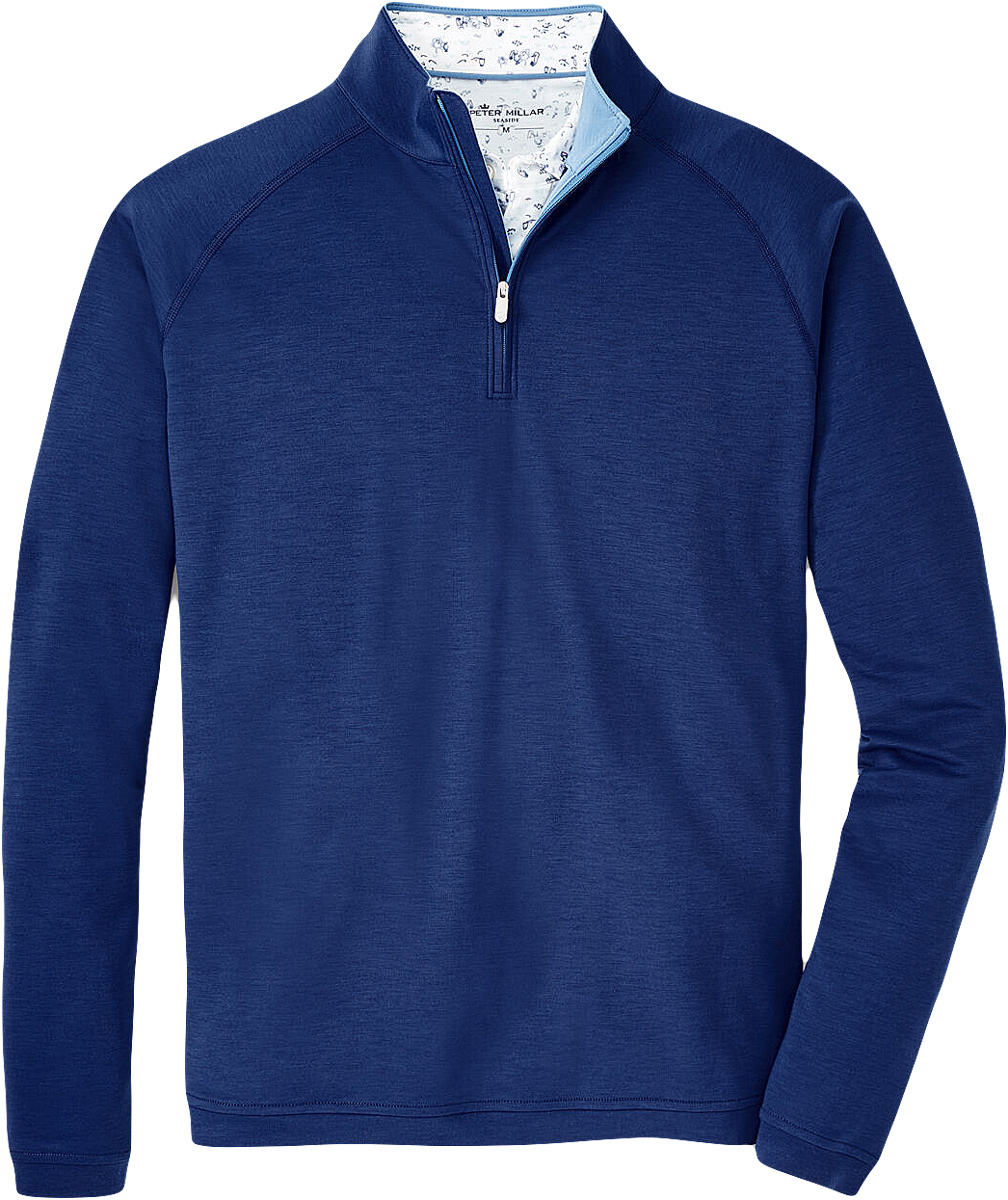 Peter Millar Dri-Release Natural Touch Quarter-Zip Golf Pullovers